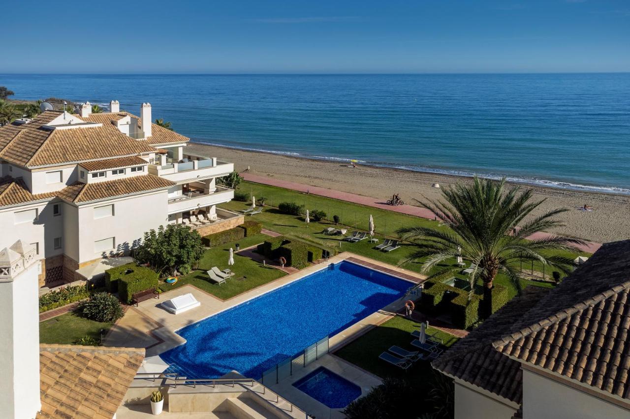 Appt 401-3-Bed-Heaven Beach-Paseo-All Year Heated Pool-Free Bikes Estepona Eksteriør bilde