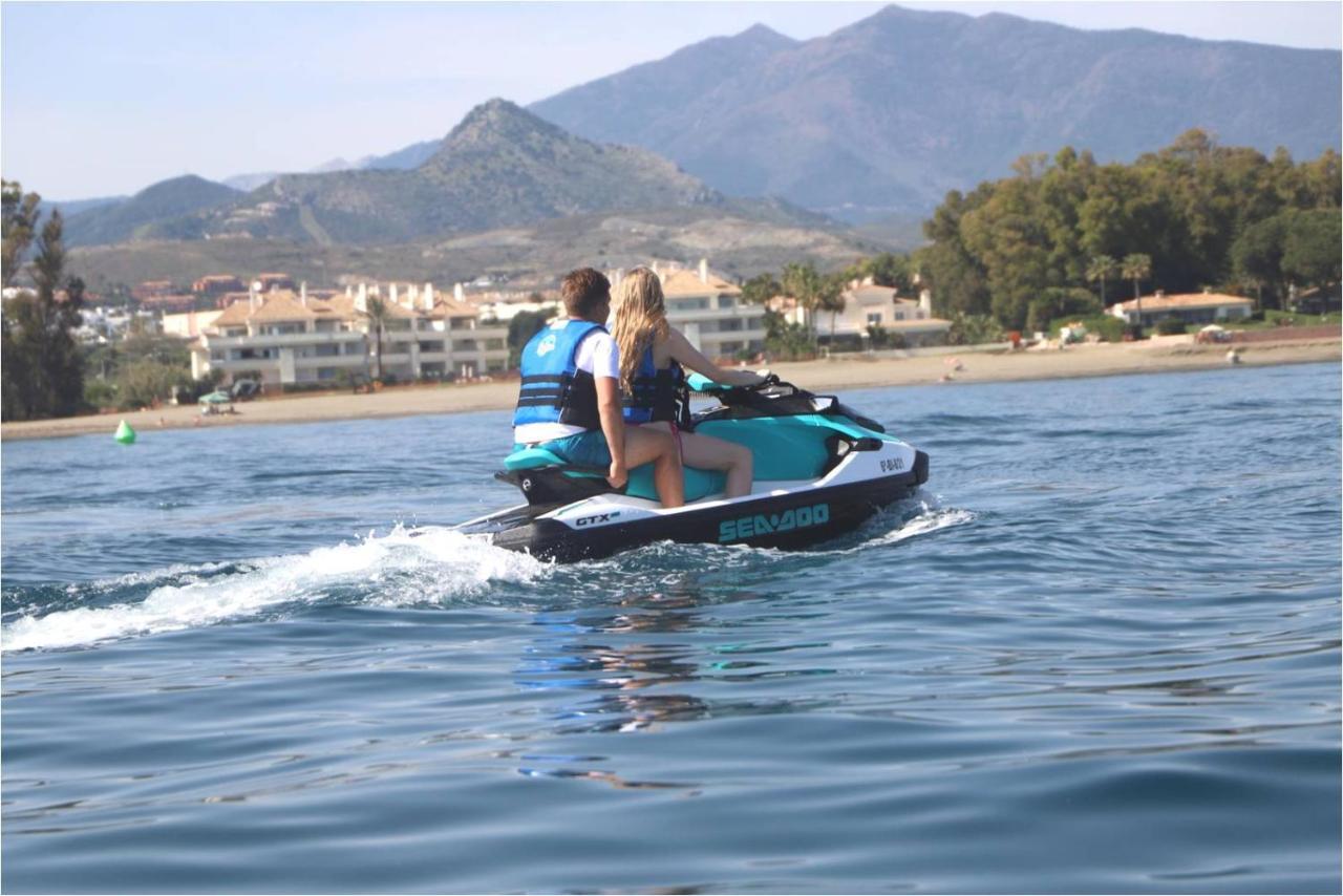 Appt 401-3-Bed-Heaven Beach-Paseo-All Year Heated Pool-Free Bikes Estepona Eksteriør bilde