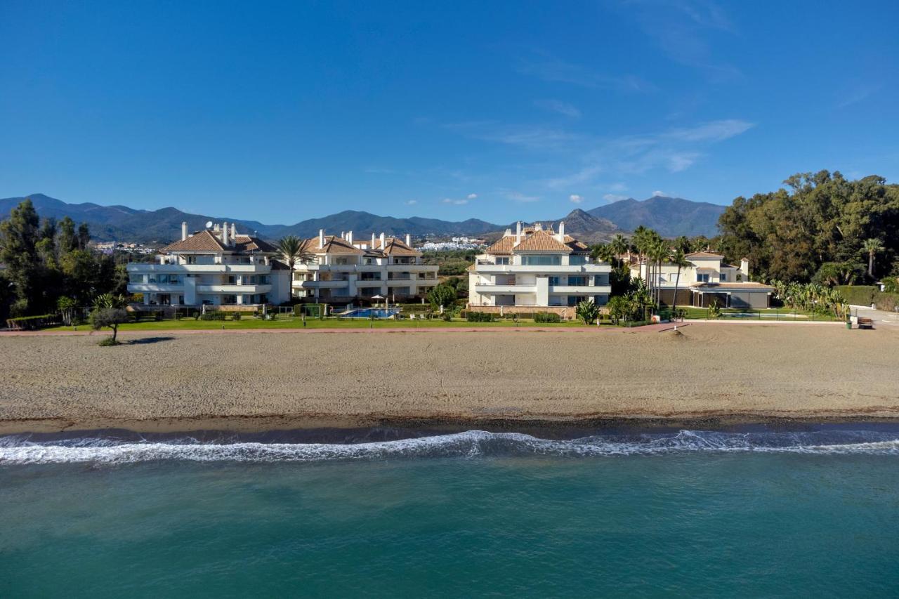 Appt 401-3-Bed-Heaven Beach-Paseo-All Year Heated Pool-Free Bikes Estepona Eksteriør bilde