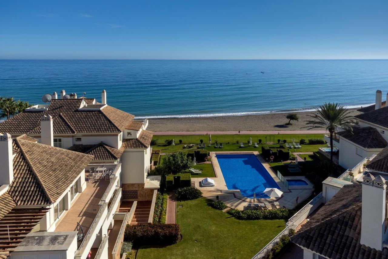 Appt 401-3-Bed-Heaven Beach-Paseo-All Year Heated Pool-Free Bikes Estepona Eksteriør bilde