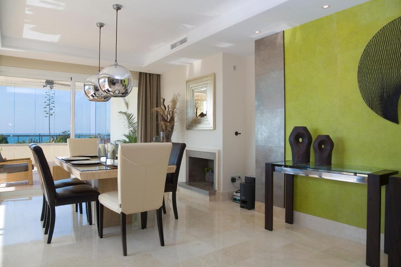 Appt 401-3-Bed-Heaven Beach-Paseo-All Year Heated Pool-Free Bikes Estepona Eksteriør bilde